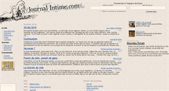 Desktop Screenshot of journalintime.com